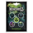 thumbnail image 1 of Wednesday 13 Necrophaze Badge (Pack Of 5), 1 of 2