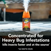 (2 pack) Raid Max Concentrated Deep Reach Fogger,Roach & Flea Insect Killer, 2.1 fl oz, 3 Cans