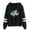 Black, variant on Freya Skye Silent Treatment Men/Women Hoodie Streetwear Sweatshirt Long Sleeve Hooded