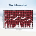 thumbnail image 2 of Christmas Tree Buffalo Plaid Bath Towel, Highly Absorbent towels for bathroom Quick Drying Microfiber Bath Towels for Body, Soft Shower Towels for Sport, Yoga, SPA, Gym 27x55in, 2 of 5