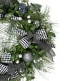 thumbnail image 3 of Northlight Real Touch™ Winter Foliage and Berries Artificial Christmas Wreath - 24" - Unlit, 3 of 7