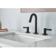 thumbnail image 3 of Danze D303130BS Amalfi Widespread Bathroom Faucet, Satin Black, 3 of 4