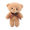 thumbnail image 1 of Qarigey Animales de peluche Material de algodón PP Oso pequeño Diseño de muñeca Llavero Regalos para niños Exquisito Suministro para el Type3 NO3, 1 of 6