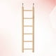thumbnail image 5 of Escalera para cacatúas, periquitos y loros. Columpio de madera. Juguete para pájaros. Escalera colgante. Puente colgante., 5 of 8