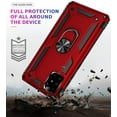 thumbnail image 6 of A51 5G Case, Samsung Galaxy A51 5G Case Military Grade Protective Samsung A51 5G Cases Cover with Ring Car Mount Kickstand for Samsung Galaxy A51 5G - Red, 6 of 12