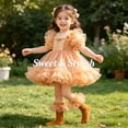 thumbnail image 2 of TELOLY 2Pairs Kids Socks,6-8 Years Old Ruffle Socks,Ruffle Socks For Girls,18-20Cm, 2 of 7