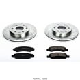 thumbnail image 1 of Power Stop Brake Kit K2069 1-Click Brake Kit; Carbon Fiber Ceramic Brake Pads; 12.99 Inch Silver Zinc Plated Cross-Drilled And Slotted Rotor; With Rotor/Brake Pad/Hardware, 1 of 4