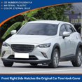 thumbnail image 3 of Ganga Única Ganga Única Tapa de Gancho de Remolque del Parachoques Frontal Derecho Azul Eterno para Mazda CX-3 16-21 No.D10J50A11A, 3 of 6