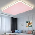 thumbnail image 2 of Pink Fluorescent Light Covers for Ceiling Lights 4x2 feet, 4 Pack Magnetic Light Filters for Classroom, Farmhouse Pink Decor Fluorescent Light Shade Panel for Office School Drop Home, 2 of 9