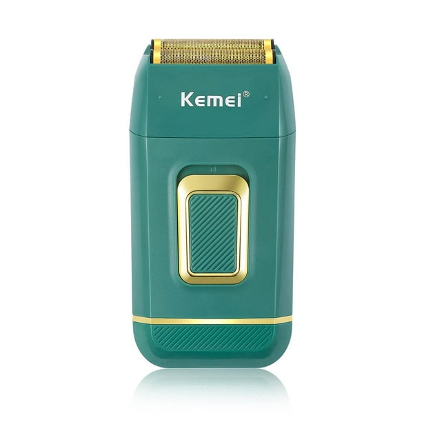 Maquinilla de Afeitar Eléctrica KEMEI Recargable para Hombre