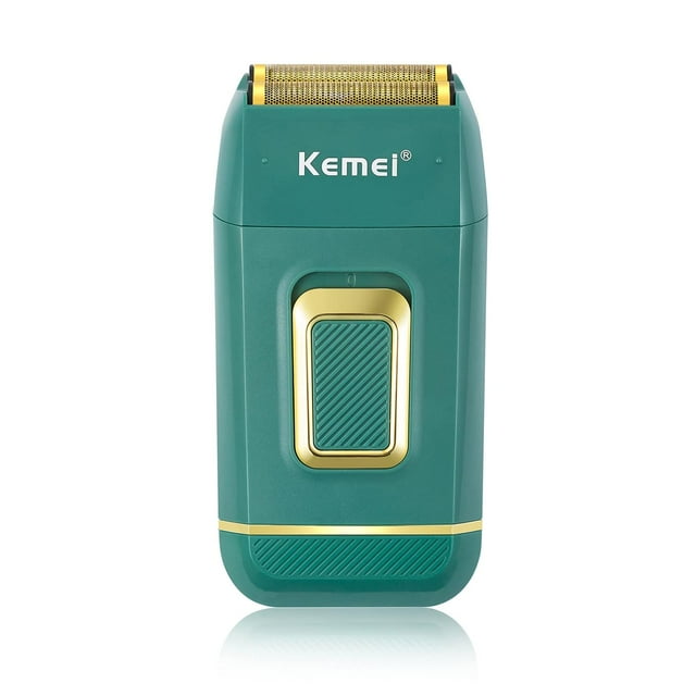 Maquinilla de Afeitar Eléctrica KEMEI Recargable para Hombre
