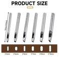 thumbnail image 2 of 6 Sizes Oval Hole Punch for Leather 6mm-10mm for Leather Crafting, 2 of 5