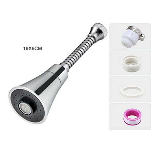 Faucet Movable Kitchen Tap Head Water Saving Nozzle Sprayer Sprayer Head 19x6cm 12cm Soft