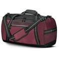 thumbnail image 4 of Holloway Sportswear OS Rivalry Duffel Bag Maroon/Black 229431, 4 of 5
