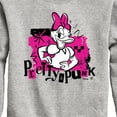 thumbnail image 3 of Disney - Pretty And Punk - Toddler & Youth Crewneck Fleece Sweatshirt, 3 of 5