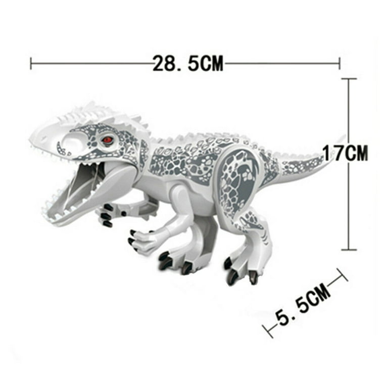 4Pcs Dinosaur Building Blocks Assembling Toys Kids Large Rubber