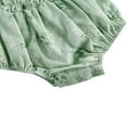 thumbnail image 5 of PENGXIANG 2Pcs Bébé Été Tenues Floral Imprimé Spaghetti Sangle Romper Bowknot Bandeau, 5 of 5