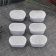 thumbnail image 4 of Cateissary 6 unids/paquetes de filtros de agua seguros de ajuste Universal, filtro de carbón activado reutilizable transpirable, placa de disco Juegos de servir café y té, 4 of 6