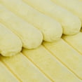 thumbnail image 2 of Set of 2 Faux Wool Plush Decorative Throw Pillow Covers 18x18 Inch Light Blue Fluffy Striped Soft Decorative Cushion Cover for Sofa Bedroom Pillow Shell, 2 of 6