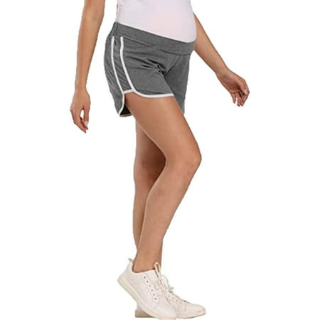 

DAETIROS Quick Drying Elastic Casual Fashion Maternity Comfy Cute Girls Trousers Gray