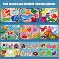 thumbnail image 4 of Visland Animal Puzzle Toy Educational Vivid Kids Hand Grab Board 3D Animal Puzzle for, 4 of 8