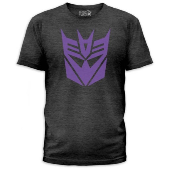 Transformers - Decepticon Logo (slim fit) Apparel T-Shirt - Black