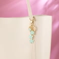 thumbnail image 3 of Cute Keychain Initial Keychain Key Chain A Girls Women Key Chain Purse Charm Backpack Charm, 3 of 4