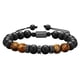 thumbnail image 4 of Pulsera «To My Man» con cuentas de piedras naturales de colores, pulsera de cuerda trenzada, pulsera tejida a mano con piedras, joyas, regalo para hombres y niños, 4 of 8