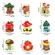 thumbnail image 4 of 9 accesorios para macetas suculentas de musgo, decoración de pasteles, adornos de mesa, 4 of 5