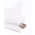 thumbnail image 5 of Top CRZ YOGA Butterluxe con un solo hombro, bajo impacto, blanco, XS, 5 of 5