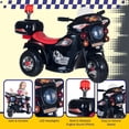 thumbnail image 3 of 3 Wheel Motorcycle Battery Powered Ride On Toy for Kids by Hey! Play!, 3 of 6