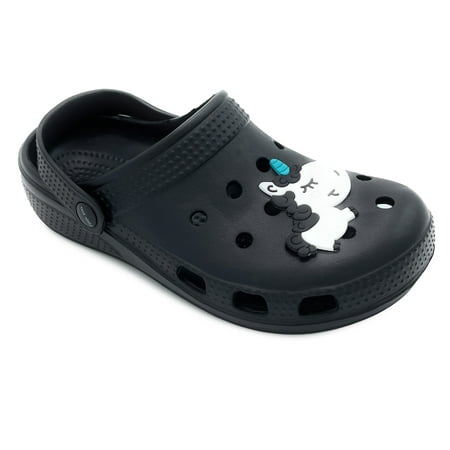 

SNJ New Cute Garden Clogs for Toddler Girl Boy Kids Lightweight Slip On Water Shoes