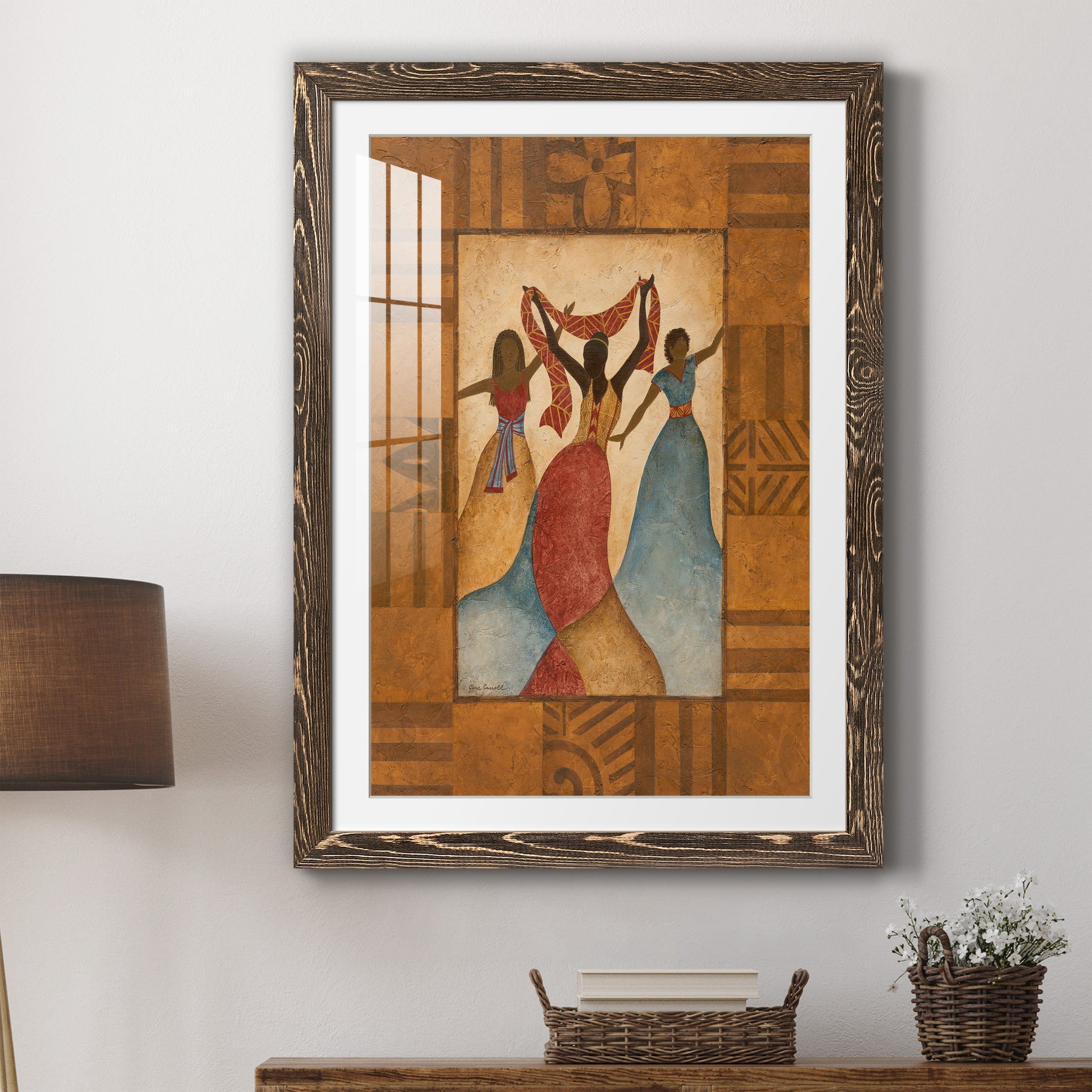 Rhythm - Premium Framed Print - Distressed Barnwood Frame - Ready to Hang