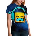 thumbnail image 6 of Geometry Dash Children's T-Shirt Short Sleeve T-Shirt Breathable Summer Tee Shirt for Boys Girls 150CM, 6 of 8
