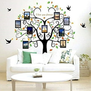 Creative Couple Tree 3D Sticker Acrylic Stereo Wall Stickers Home decor TV  Backdrop Living Room Bedroom