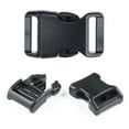 thumbnail image 3 of Craft County Contoured Side Release Plastic 3/4" Buckles - Great for Crafting, Art Projects and More – Multiple Colors & Pack Size Options, 3 of 4