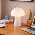 thumbnail image 5 of Brightech Mushroom LED Table Lamp Set of  2 - Elegant Modern Glass Lamp for Bedside Tables, Nightstands, Desks, Bookshelves - Cozy Ambient Night Light with Warm White Lamp, 5 of 6