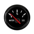 thumbnail image 1 of Car Marine Boat Water Level Gauge 52mm Stainless Steel Bezel Water Tank Level Indicator Meter With Red Backlight For 0~190 ohm, 1 of 7