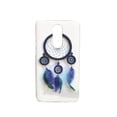 thumbnail image 3 of For LG Journey LTE L322DL / K30 2019 LM-X320 TPU 1-piece Flexible Skin Cover Phone Case + Tempered Glass - TPU Blue Dream Catcher, 3 of 5