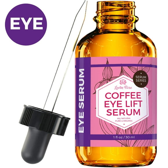 Serum Leven Rose, aceite de café con cafeína, 30 ml, antienvejecimiento para ojos
