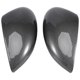 thumbnail image 1 of Carbon Fiber Side Wing Mirror Cover Trim Rear View Mirror Covers for Ford Fiesta Mk7 2008 2009 2010, 1 of 5