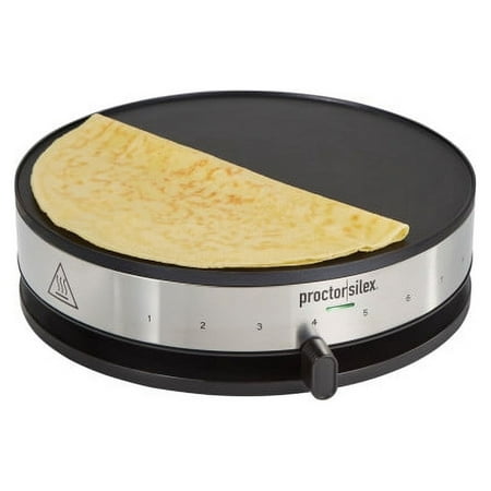 Proctor Silex Crepe Maker 13 Crepe Maker Stainless Steel 38400PS