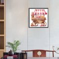thumbnail image 2 of 5D DIY Taladro Postres Carrito 30x30cm Rosa, 2 of 9
