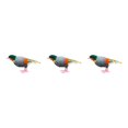 thumbnail image 1 of Cateissary Animated Feathered Bird Leiothrix Figurines Animal Zoo for Garden Decor Type1 NO1, 1 of 1