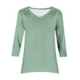 thumbnail image 7 of Arnsht Womens Fashion Tunic Long Sleeve Tops to Wear with Leggings Casual Long Swing Blouses Shirts Loose Fit Dressy Green L, 7 of 7