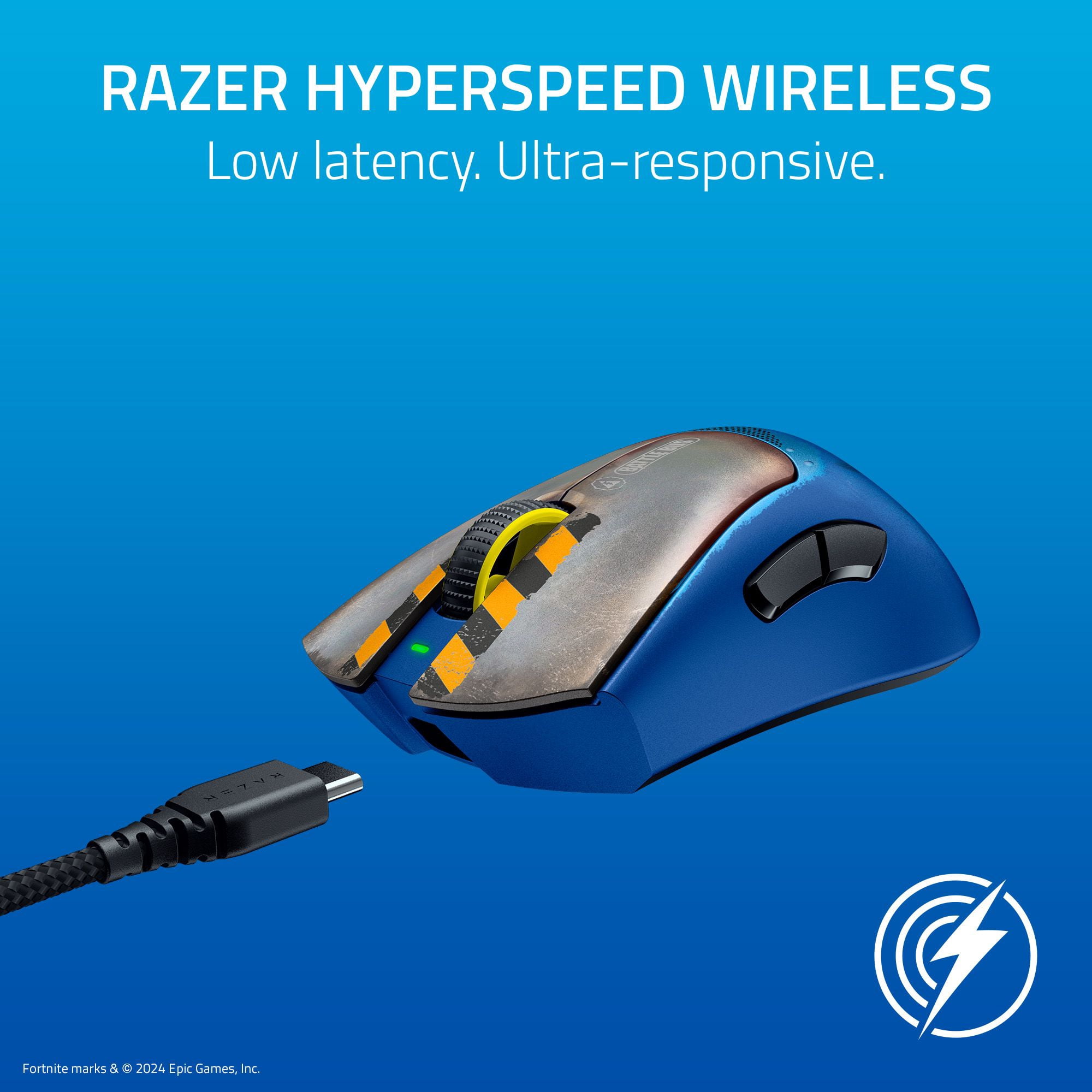 Razer DeathAdder V3 Pro Optical USB Type C Gaming Mice, Multicolor