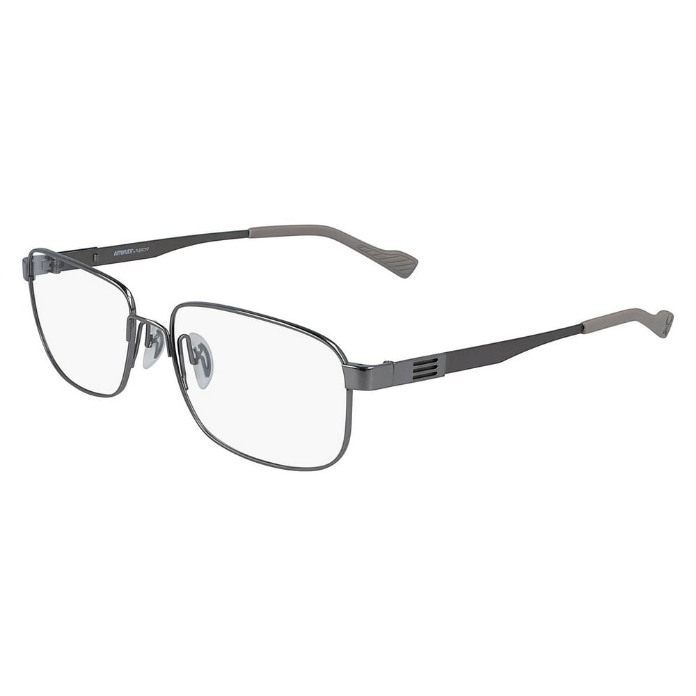 Flexon Autoflex 112 Full Rim Rectangle Light Gunmetal Eyeglasses