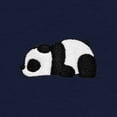 thumbnail image 2 of Dalix Panda Embroidered Fleece Crewneck Long Sleeve Sweatshirt Mens in Navy Blue 2XL XX-Large, 2 of 5