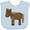AE-Light Blue, variant on Inktastic Horse Boys or Girls Baby Bib