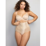 Cupid Women's High-Waist Cinching Shaping Brief - Extra Firm Shapewear - Sizes up to 2XL